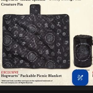 Harry Potter Packable Picnic Blanket